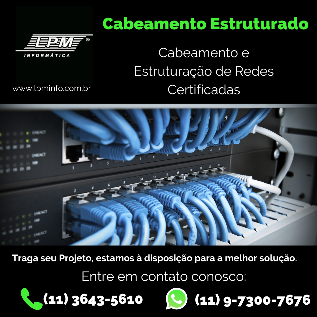 Serviços em Network (Cabling)