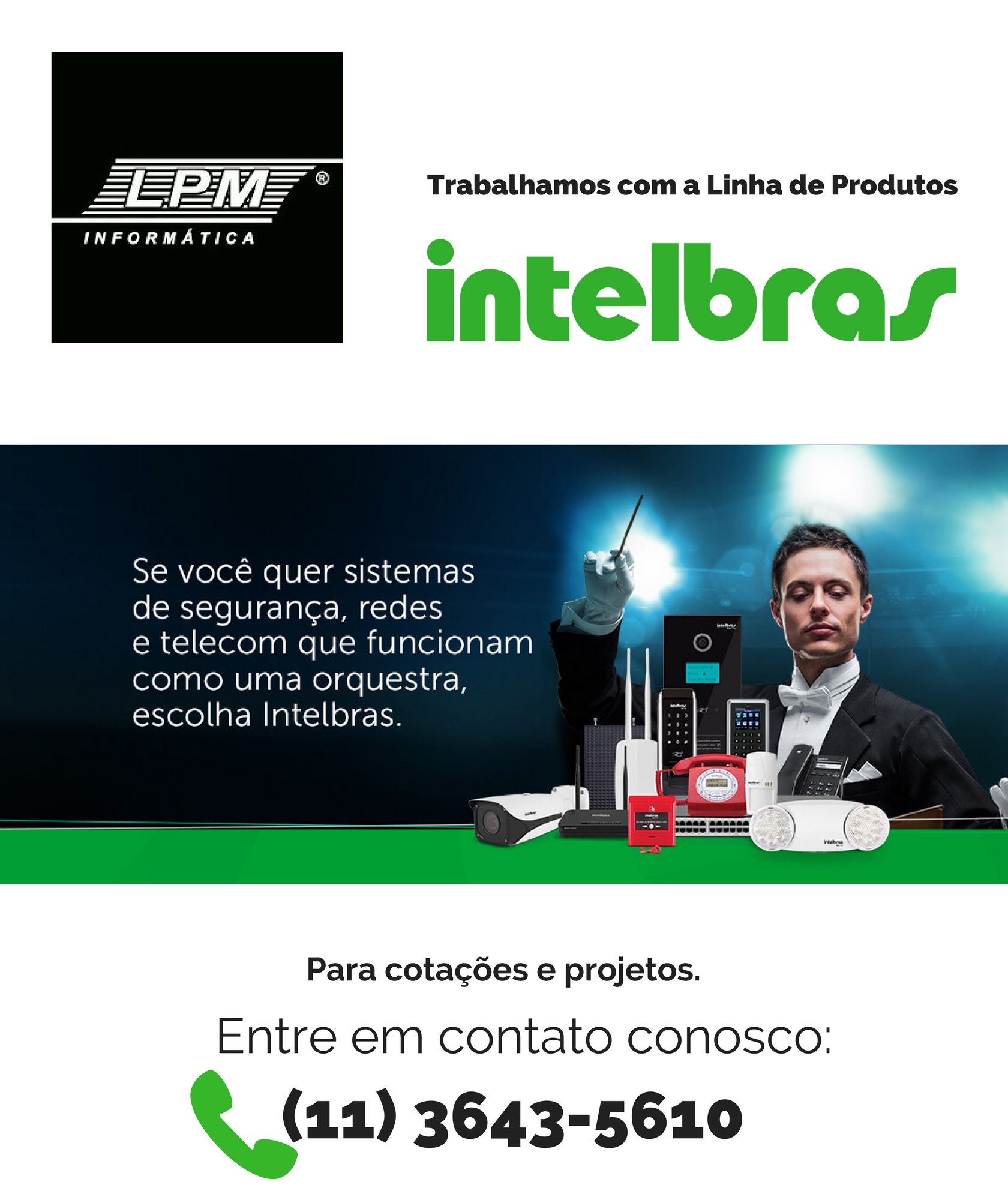 Linha dos Produtos Intelbras